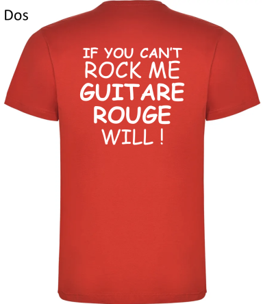 NEW ! IF YOU CAN'T ROCK ME GUITARE ROUGE WILL NEW ! IF YOU CAN'T ROCK ME GUITARE ROUGE WILL