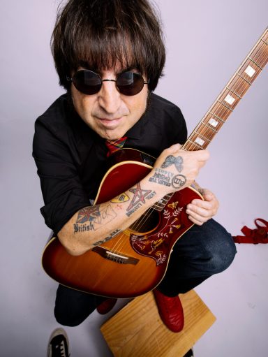 Photos Guitare Rouge British Rock façon Frenchy 2024